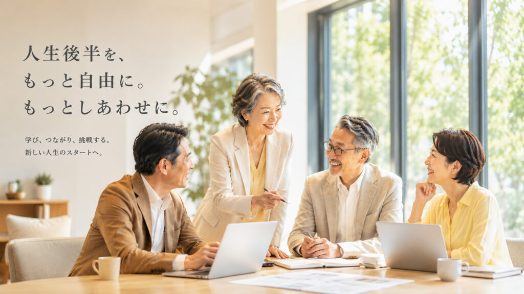 HAPPY SENIOR｜ハッピーシニア 人生後半を、もっと自由に。もっとしあわせに。